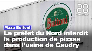 Pizza Buitoni Le préfet du Nord a interdit la production de pizzas au sein de lusine Buitoni [upl. by Brendis462]