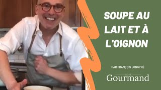 RECETTE DE SOUPE AU LAIT ET À LOIGNON [upl. by Aihseym]