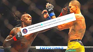 Twitter Reacts to Israel Adesanya vs Alex Pereira 2 [upl. by Adgam]