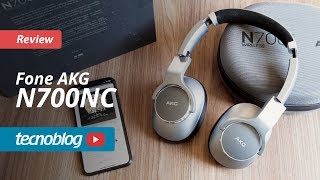 Fone AKG N700NC  Review Tecnoblog [upl. by Elaine]