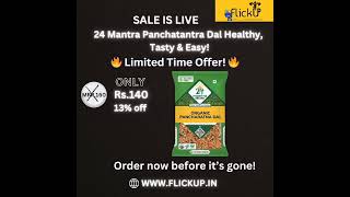 quot24 Mantra Panchatantra Dal – Only ₹140 for a Nutritious Feast  Organic amp Flavorfulquot flickupzzz [upl. by Caro441]