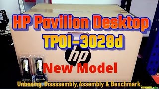 HP Pavilion Desktop TP013028d  Unboxing Disassembly and Upgrade Options [upl. by Akel]