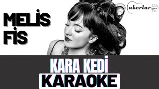 Melis Fis  Kara Kedi KARAOKE [upl. by Faydra]