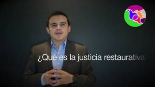 ¿Qué es justicia restaurativa [upl. by Hart]