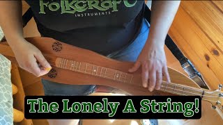 Dulcimer Lesson  Use That quotAquot String  Folkcraft [upl. by Nnylsoj]