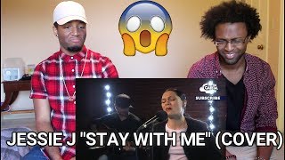 Jessie J  Stay With Me Capital Session REACTION [upl. by Eerol]