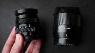 TTArtisan 35mm f18 Vs Fujifilm 35mm f2 WR [upl. by Lime]