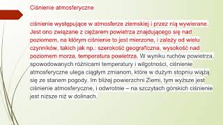 Ciśnienie Ciśnienie hydrostatyczne i atmosferyczne [upl. by Jolee878]