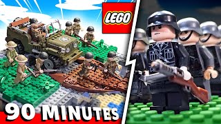 I built an Epic LEGO WW2 Battle in 90 Minutes [upl. by Vito667]