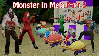 Gulli Bulli And Monster In Mela Part 3  Giant Wheel  Fair Swing  Gulli Bulli  MJOH Toons [upl. by Bouzoun29]