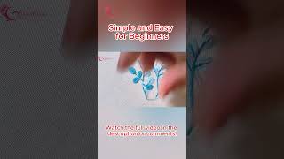 Simple Flower Embroidery for Beginners – Quick amp Easy Guide [upl. by Powell]