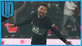 Lionel Messi anota su primer gol en la Ligue 1 con el PSG [upl. by Guglielma]