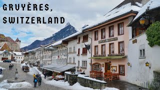 Gruyères Switzerland  Travel Vlog [upl. by Sandra]