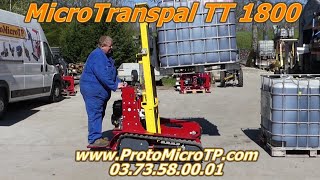 Gerbeur Transpalette tout terrain Protomicrotp [upl. by Sinylg975]