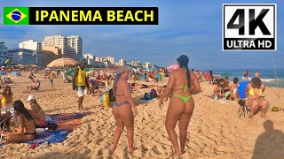 Ipanema Beach Virtual Tour in One of the Most Beautiful Beaches in Rio de Janeiro  4K UHD [upl. by Herwick420]