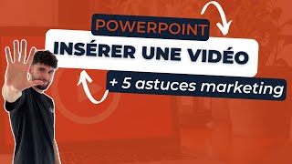 Comment mettre des vidéos sur PowerPoint [upl. by Nahgiem277]