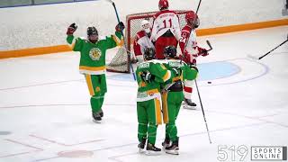 PJHL  Norwich Merchants vs Hespeler Shamrocks [upl. by Denyse]