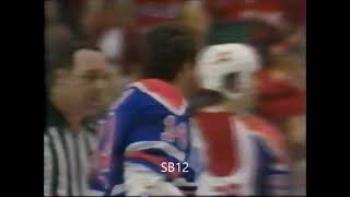 Craig MacTavish vs Neil Sheehy Apr 241986 [upl. by Egan]