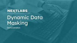 Dynamic Data Masking Demonstration [upl. by Yonah]