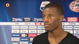 Wijnaldum over Bakkali en titelkansen na PSV  NEC [upl. by Fredela]