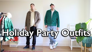 Party Outfit Ideas For Sneakerheads  Men’s Holiday Fashion Guide [upl. by Allianora]