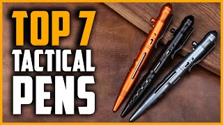 Best Tactical Pens 2024  Top 5 Best Tactical Pens On Amazon [upl. by Itch]