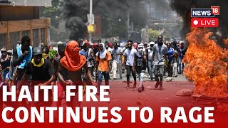 Haiti Civil Unrest LIVE  Haiti LIVE News  Haiti News Today  Fear And Chaos Unfolds In Haiti N18L [upl. by Venterea]