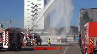 Hauptübung Feuerwehr Birsfelden 2014 Insideview [upl. by Navetse]