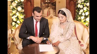 Pakistani Wedding Highlights  Sahar amp Umair Wedding Story 4K 2021 London [upl. by Ednyl]