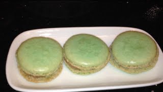 Mint Chocolate Macaroons CDsKitchen Recipe 11 [upl. by Yrreiht]