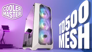 Cooler Master TD500 Mesh Build [upl. by Anairo]