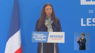 Intervention de Stéphanie Gibaud au Grand Meeting de Wissous [upl. by Otreblada]