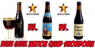 Wesvletern 12 vs Rochefort 10 vs St Bernardus 12  Beer Geek Nation Craft Beer Reviews [upl. by Naret]