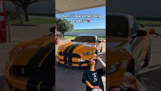 Buying a GT350 for good gas mileage automobile car racing fun performance meme comedy funny [upl. by Idel]