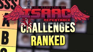 Ranking Isaac CHALLENGES By Their UNLOCKS [upl. by Tobey579]