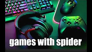 random games with spider talking to chat [upl. by Cibis740]