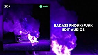 Trending PhonkFunk Edit Audios Which Make My Inner Demon Comes Out😈🎧 [upl. by Hesky]