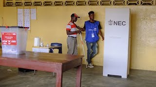 Calls for free and fair elections as Liberians vote in presidential runoff [upl. by Kim]