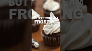 Homemade Buttercream Frosting Recipe shorts [upl. by Kraft681]