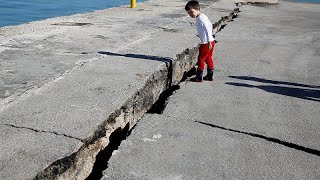 El terremoto de Grecia deja daños pero no víctimas [upl. by Yseulte]