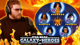 The DEADLIEST Team EVER in Galaxy of Heroes is Finally Here  How to Beat This Toxic Leia [upl. by Vale992]