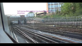 Full Journey Metropolitan Line Aldgate to Amersham [upl. by Jemmy]