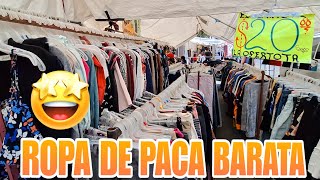 SE ARREBATAN LAS PACAS GABACHAS EL Mejor Lugar de Ropa Americana de Primera a 10 15 y 20 [upl. by Norrahc]