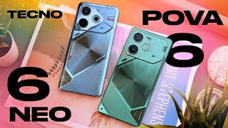 Обзор Tecno POVA 6 Neo и POVA 6  Обзор Техно Пова 6 Нео и Пова 6 [upl. by Ecilahc]