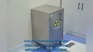 Lead Lined Radioisotope Container [upl. by Novek]