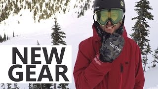 Snowboard Gear Update  Volcom Jacket Howl Mittens Gnarly Facemask Electric Goggles [upl. by Randene723]