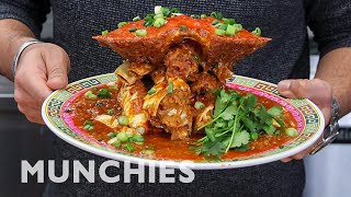 MichelinStarred Singaporean Chili Crab  How To [upl. by Telrats]