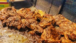 chicken Tawa Pis  Shahi Qilla food street Lahore  Shah G Chicken Roast  chicken Tawa Roast [upl. by Gorski346]