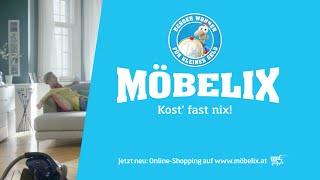 Möbelix TVSpot  Besser wohnen für kleines Geld  Staubsauger [upl. by Lehcem]