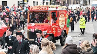 Edinburgh Christmas Santa Parade 2022 [upl. by Landel]